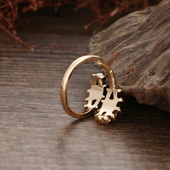 β¨Evil eye gold ring π§Ώ - Picture 4 of 5